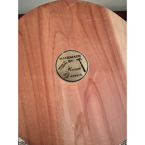 Vintage Handcrafted Wooden Storage Jar With Lid By Rossie Dezern - Picture 7 of 13